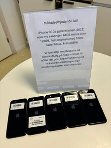 iPhone SE2022 128GB Som nya