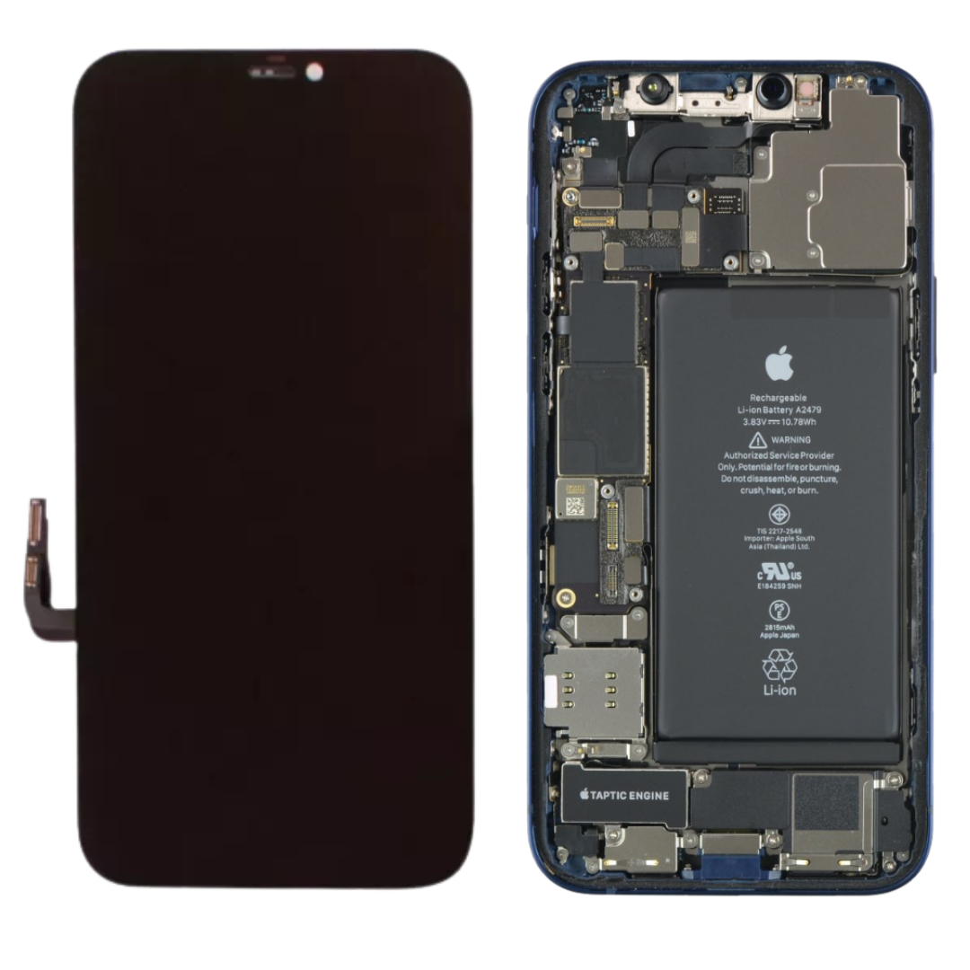 iPhone 11 Pro Max skärmbyte framsida – reparation av sprucken framskärm på iPhone 11 Pro Max.